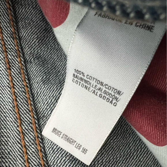 Lucky Brand Mens Jeans Size 40 Waist- Straight Leg - Picture 4 of 10